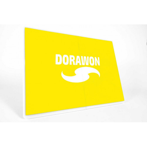 DORAWON, Planche de rupture réutilisable 30.5x23x1 cm, jaune