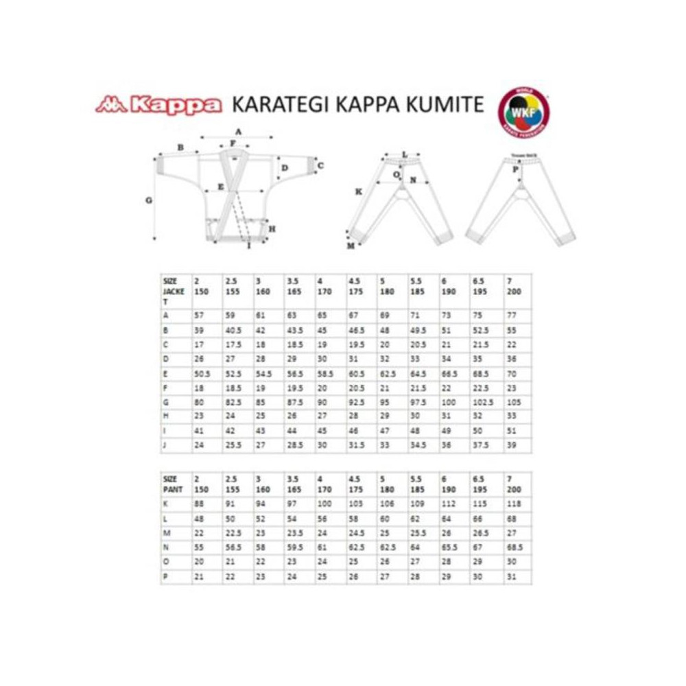 Kimono karatégi Kumité KAPPA TOKYO WKF - 1Fight1