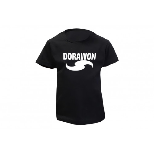 DORAWON, Tee-shirt enfant CLASSIC taille 6-7 ans, noir