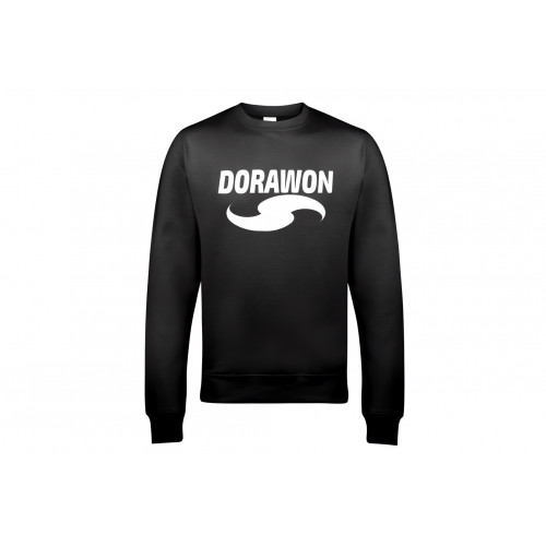 DORAWON, Sweat-shirt CLASSIC taille S, noir
