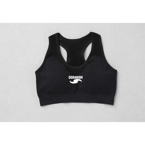DORAWON, Brassière FITNESS taille S, noir