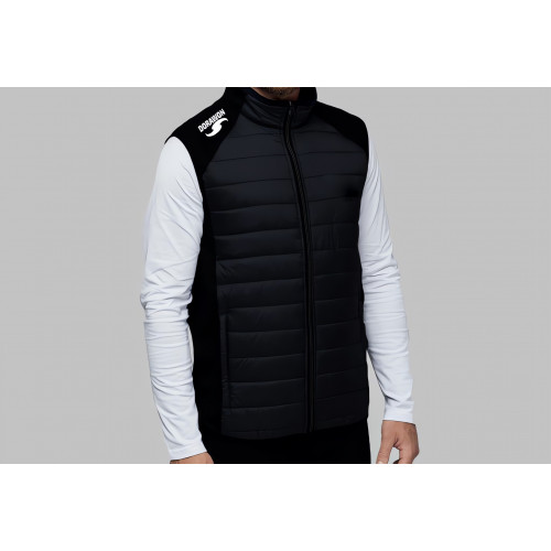 DORAWON, Veste sport bi-matière sans manches ELITE taille S, noir