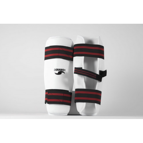 DORAWON, Protège tibias SEOUL taille L, blanc