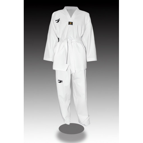 DORAWON, Dobok taekwondo brodé PREMIUM, col blanc