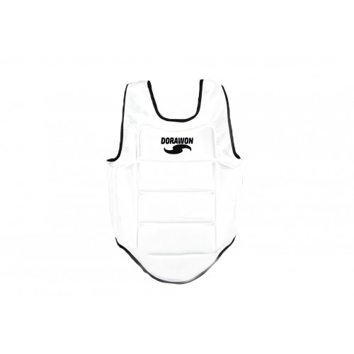 DORAWON, Plastron de karaté TOKYO taille S, blanc