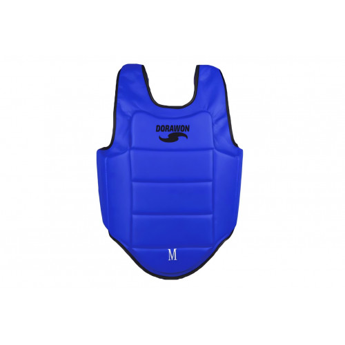 DORAWON, Plastron de karaté TOKYO taille S, bleu