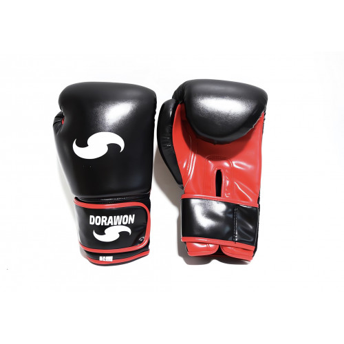 DORAWON, Gants de boxe KANSAS taille 14oz, noir