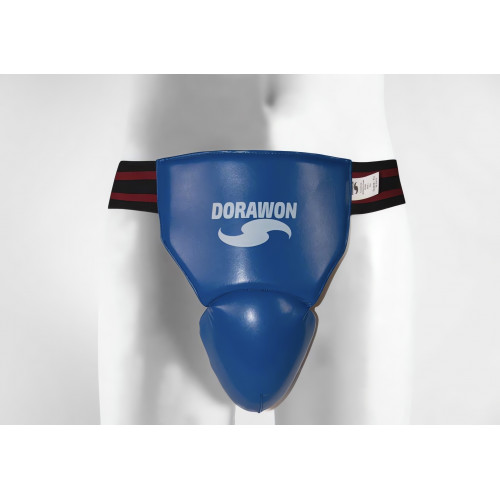 DORAWON, Coquille de protection boxe RENO taille L, bleu