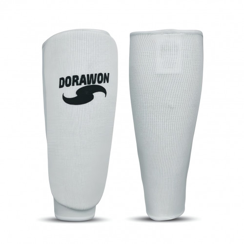 DORAWON, Protège tibias KOBE, blanc