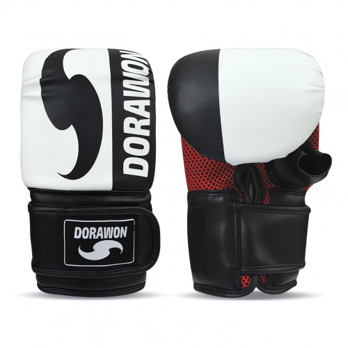 DORAWON, Gants sac de frappe DUDLEY, blanc