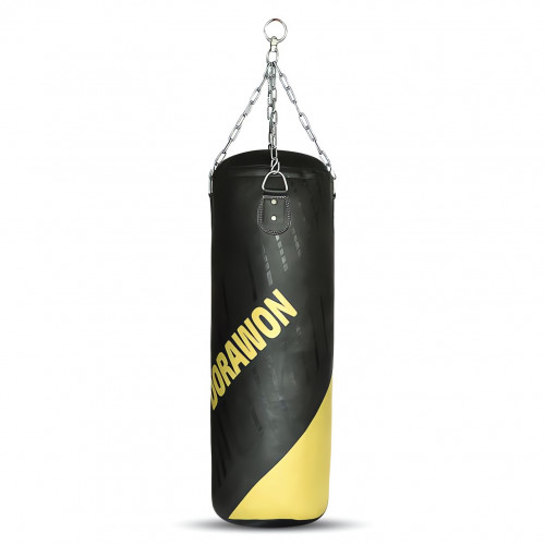 DORAWON, Sac de frappe professionnel PHOENIX taille 90 cm, noir et or