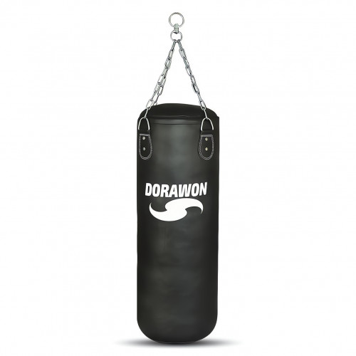 DORAWON, Sac de frappe professionnel BLACK taille 90 cm, noir et or
