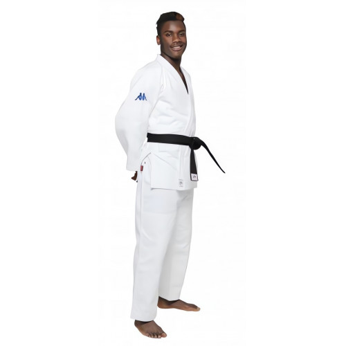 Kimono judogi KAPPA ATLANTA slim blanc, approuvé IJF