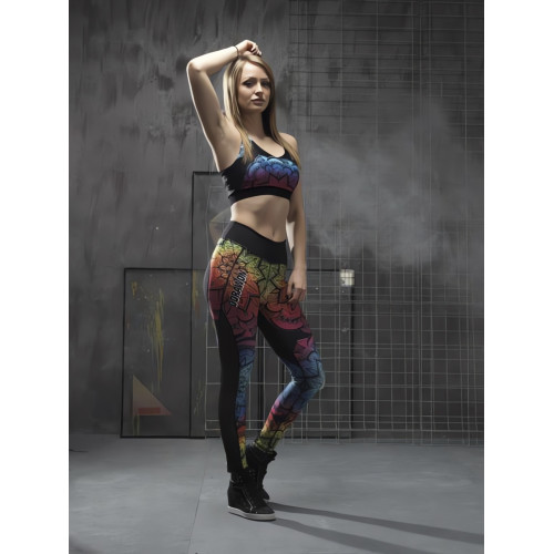 Legging sport femme MANDALA, par DORAWON