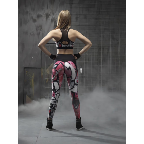 Legging sport femme GRAFFITI, par DORAWON