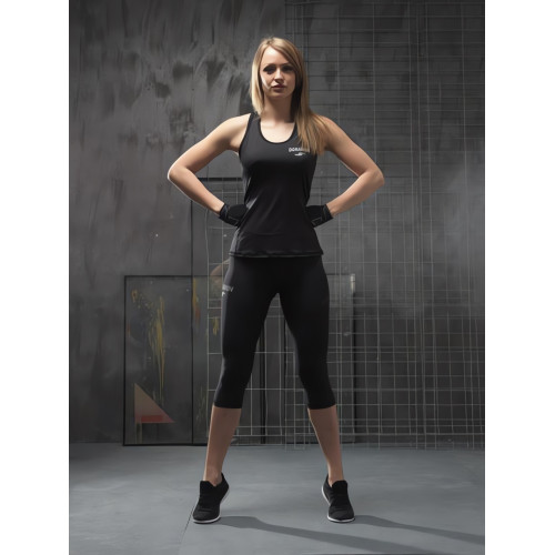 Débardeur sport femme BLACK, par DORAWON