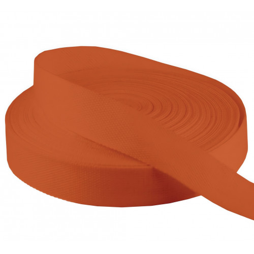 1FIGHT1, Rouleau de ceinture orange en coton, 25 mètres