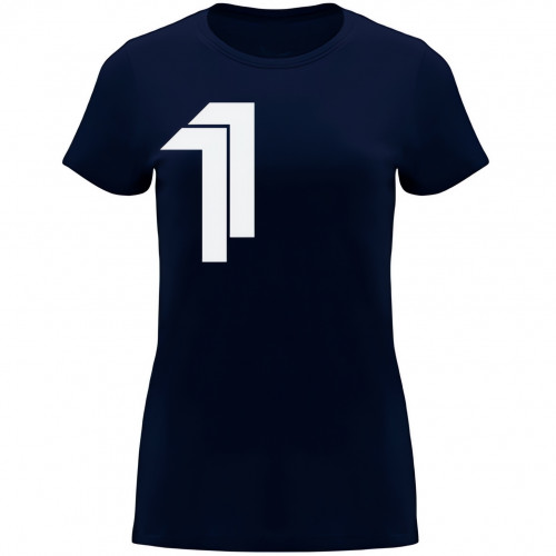 1FIGHT1, Tee shirt en coton femme ATHENES marine