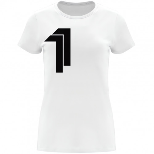 1FIGHT1, Tee shirt en coton femme ATHENES blanc