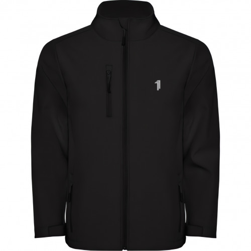 1FIGHT1, Veste softshell homme PARIS noir