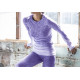 DORAWON, Top manches FITNESS, violet